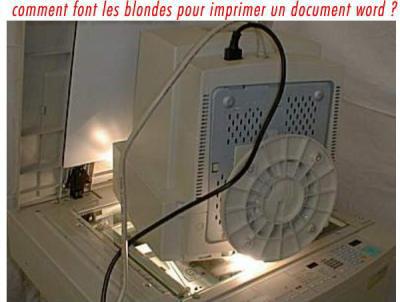 Les blondes...